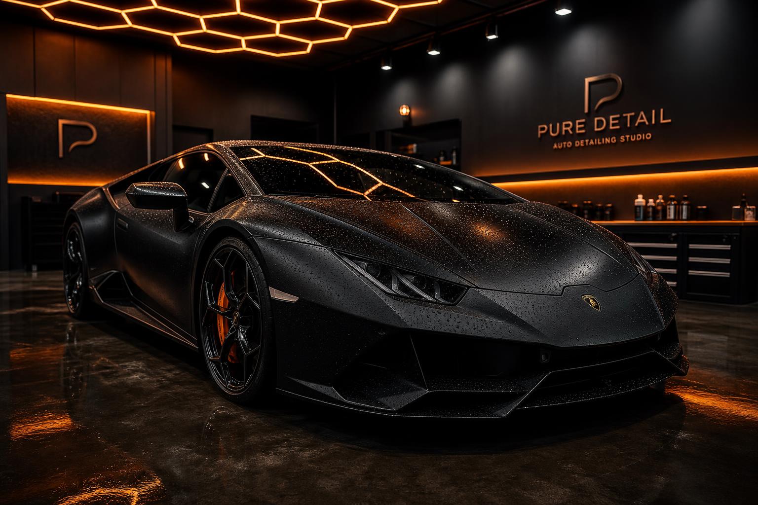 Dark Knight Auto Spa studio exterior Palm Beach FL