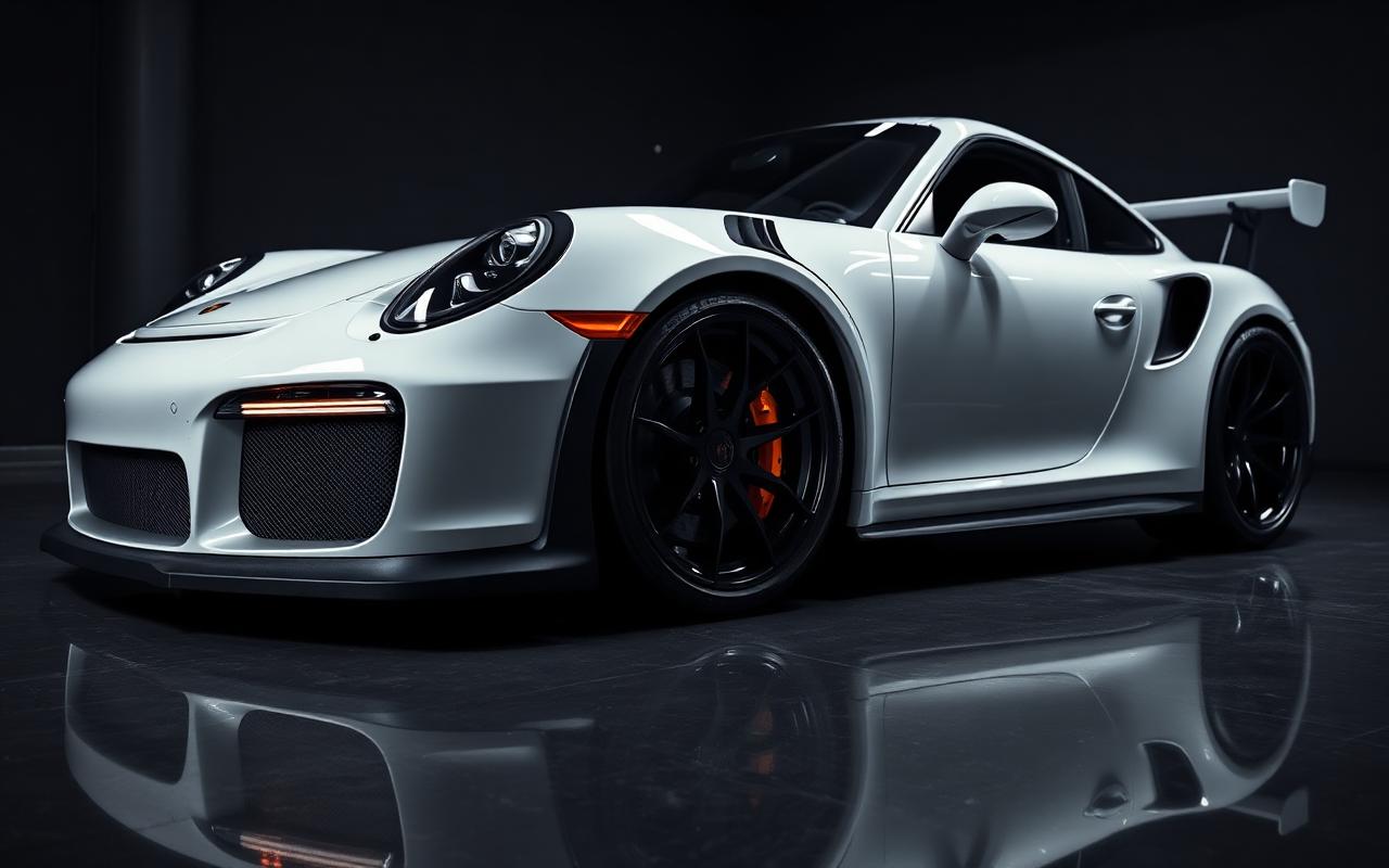 2020 Porsche 911 GT3 RS — Three-Stage Correction + 9H Ceramic after Palm Beach FL Dark Knight Auto Spa
